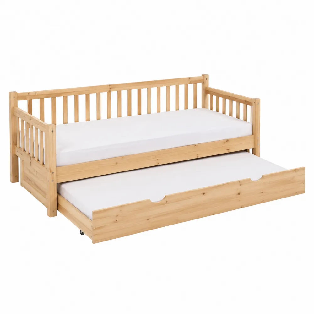 Cama nido de madera de pino 200x90 cm